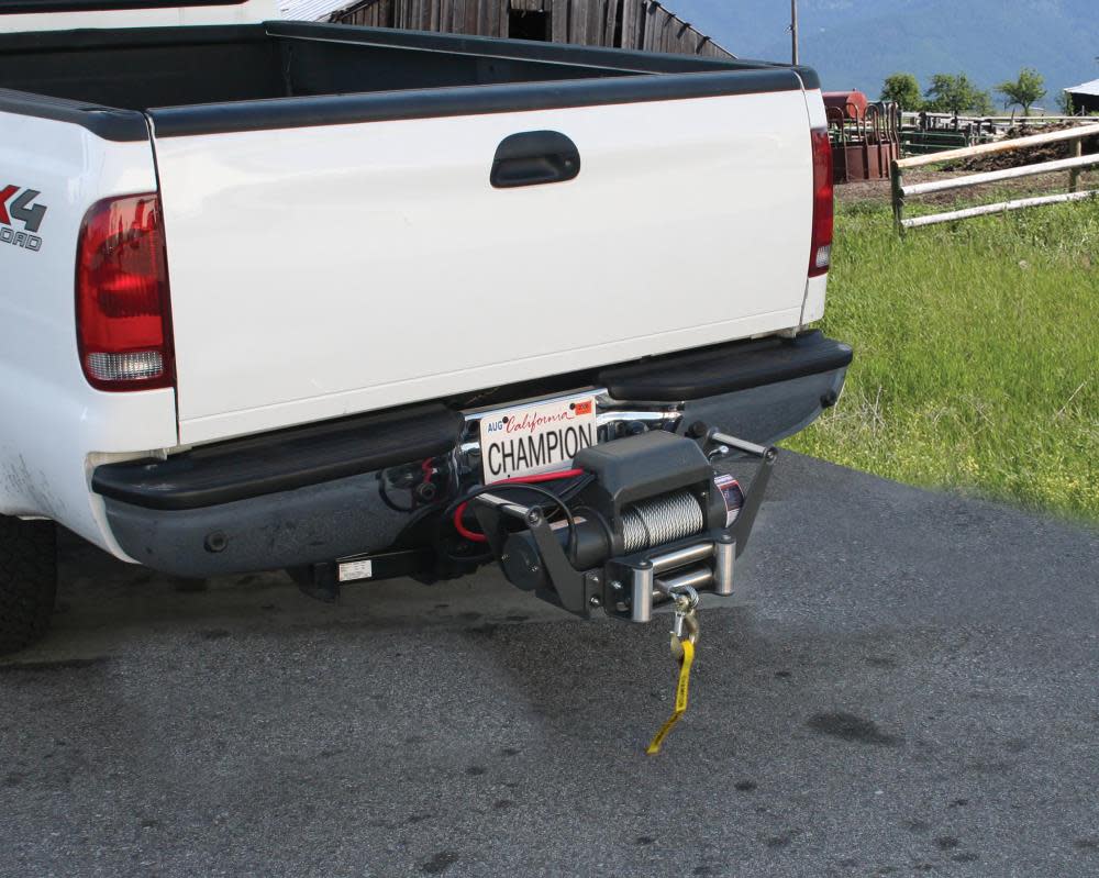 Champion Power Equipment 10000-Lb Truck/SUV Winch Kit with Speed Mount and Remote Control - Ascmtools