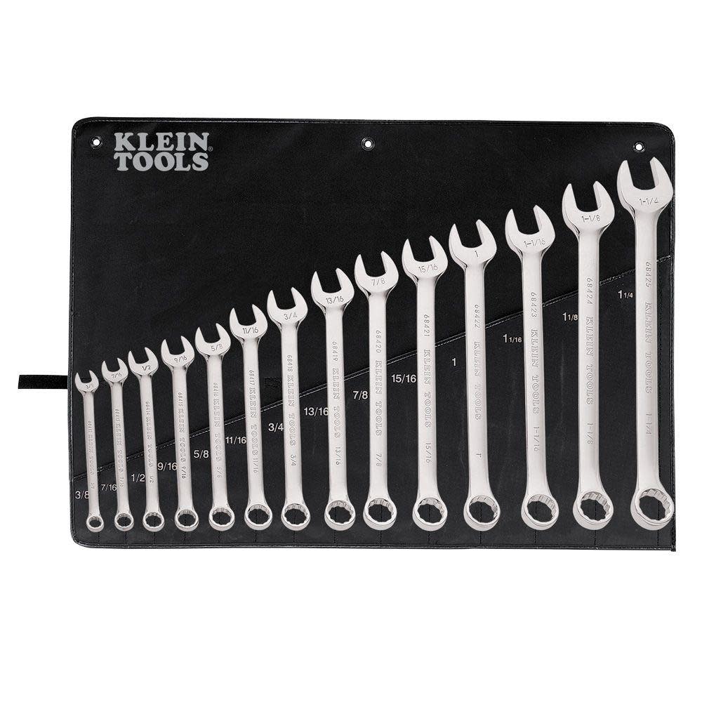 Klein Tools 14 Piece Combination Wrench Set - Ascmtools