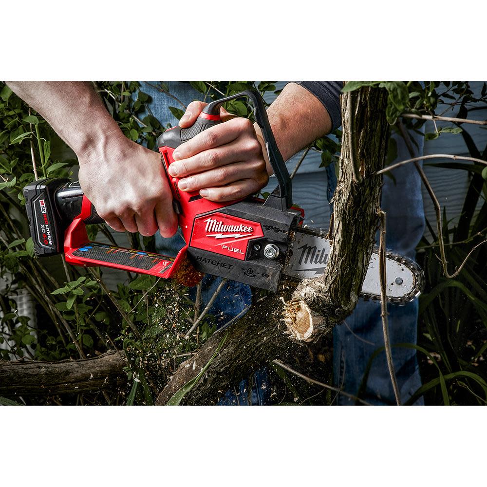 Milwaukee M12 FUEL HATCHET 6″ Pruning Saw Kit - Ascmtools
