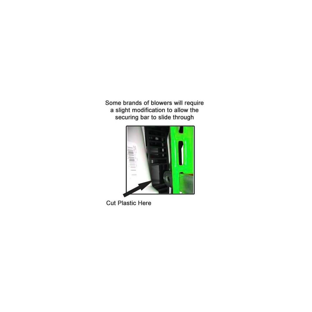 Green Touch Classic Series Lockable Backpack Blower Rack - Ascmtools
