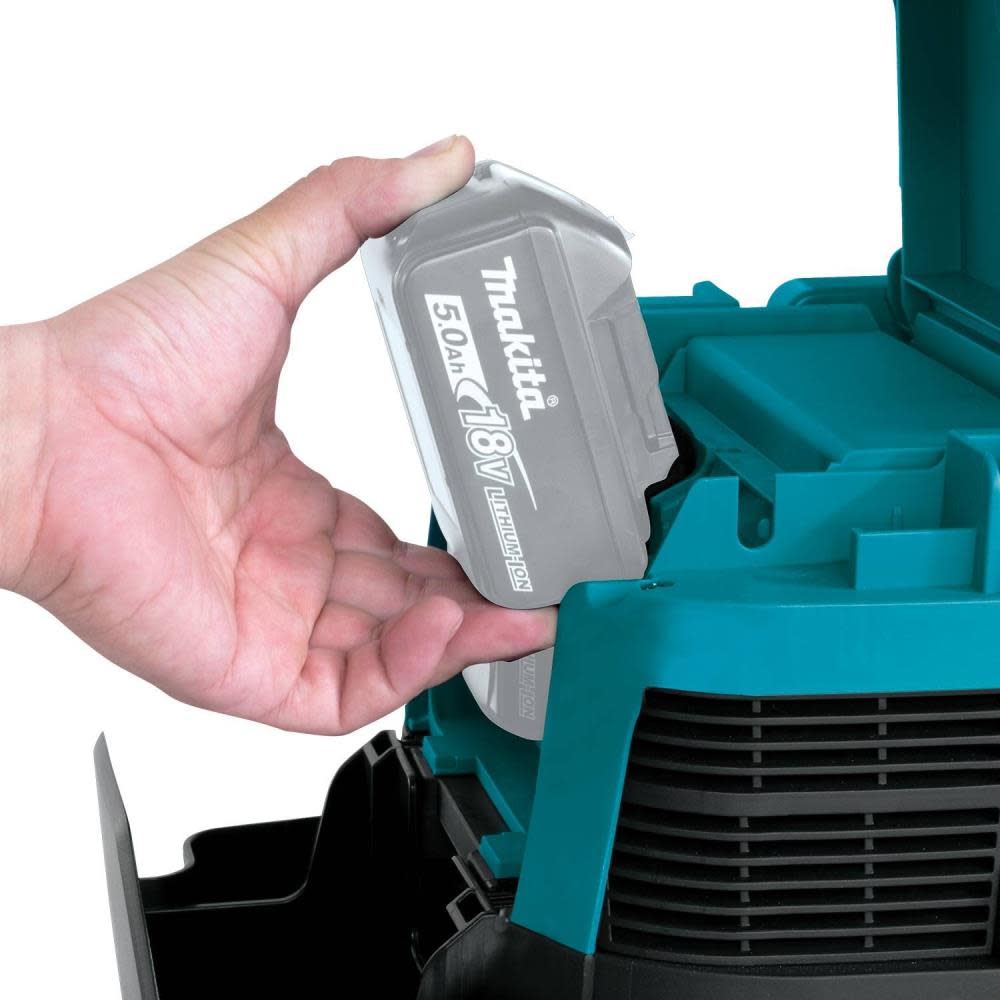 Makita 18V X2 LXT 36V 2.1 Gallon HEPA Dry Dust Extractor/Vacuum with AWS Bare Tool - Ascmtools