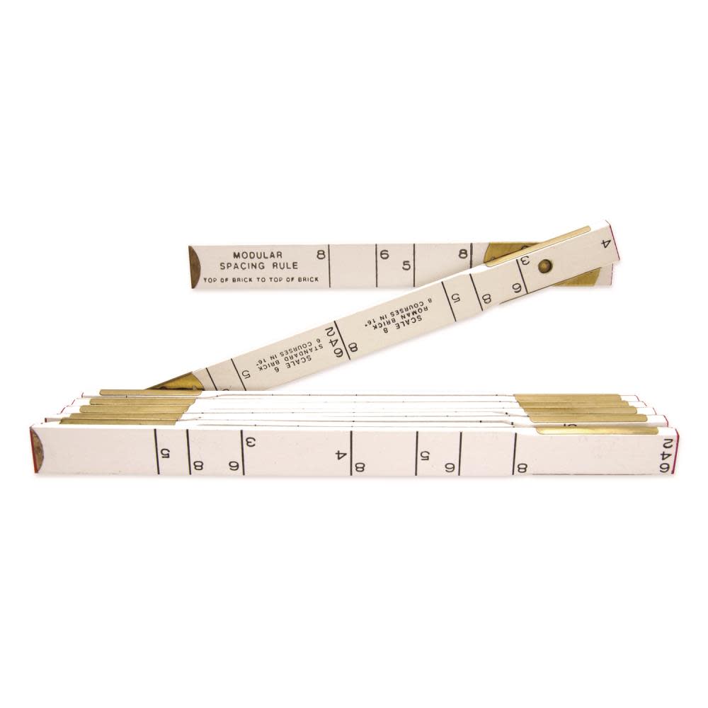 Crescent Lufkin Folding Wood Rule Red End Modular Spacing - Ascmtools