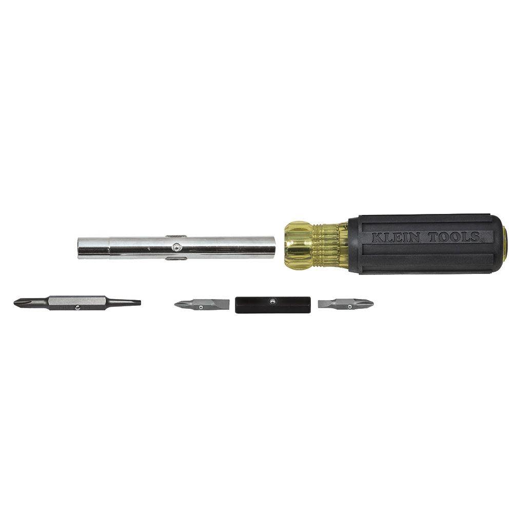 Klein Tools Multi-Bit Screwdriver/Nut Driver - Ascmtools