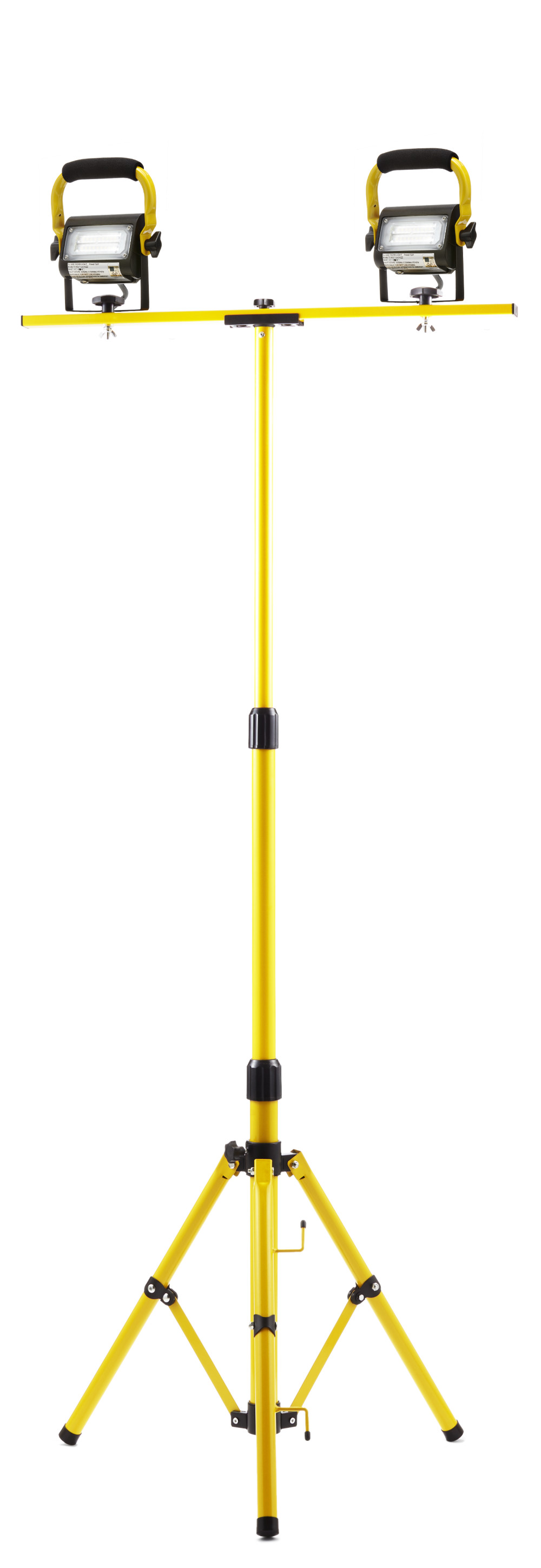 Prolight Work Light 15W Twin Head with 2 Step Tripod - Ascmtools