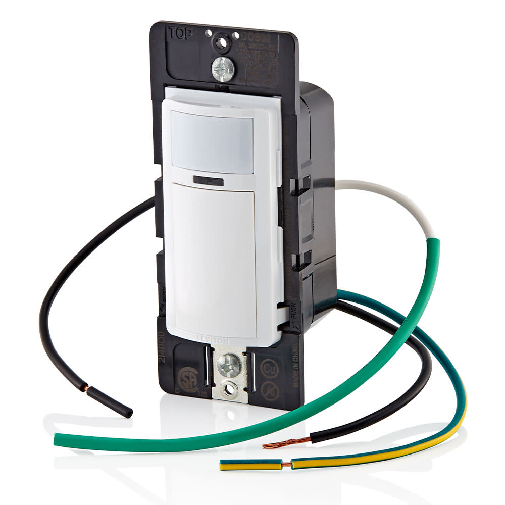 Leviton Motion Sensor Light Switch 2A Auto-On Decora Occupancy - Ascmtools