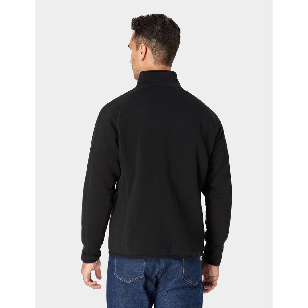 ORORO Mens Black Heated Fleece Jacket Kit Small - Ascmtools