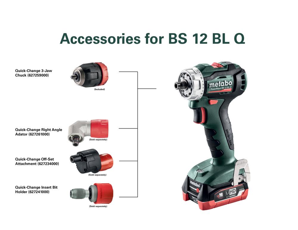 Metabo Quick Right Angle Adapter - Ascmtools