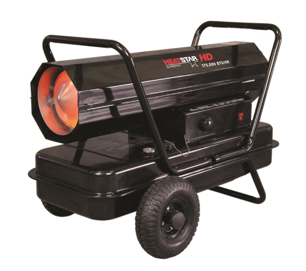 Heatstar HS210KT 210000BTU Kerosene Forced Air Heater with Thermostat - Ascmtools