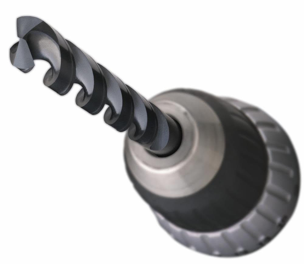 1/2 In. x 6 In. Fractional Jobber Black Oxide Drill Bit - Ascmtools