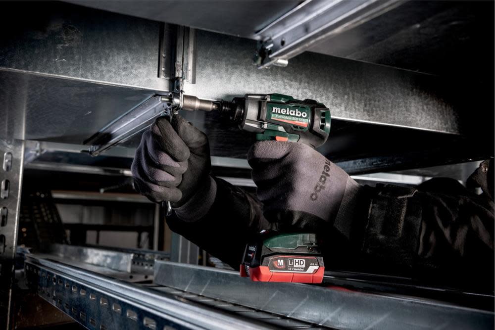 Metabo 12V PowerMaxx 1/4″ Hex Compact Impact Driver Kit - Ascmtools