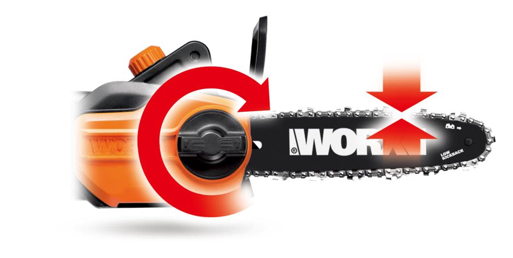 Worx WG309 8A 10″ Electric Pole Saw - Ascmtools