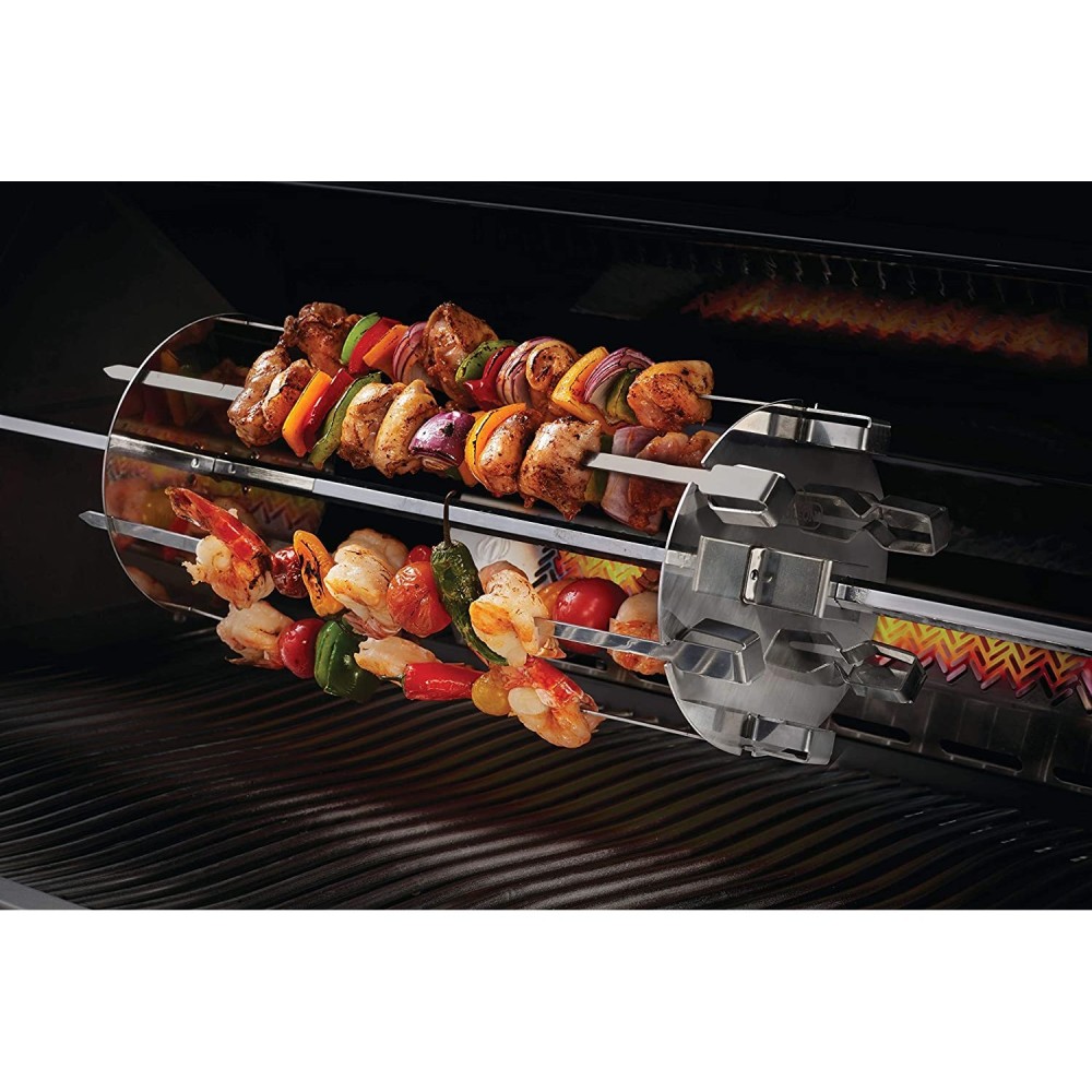 Napoleon Shish Kebab Skewer Set Rotisserie Stainless Steel - Ascmtools