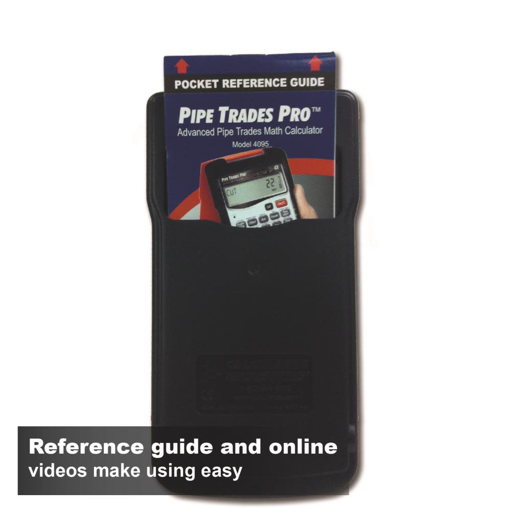 Calculated Industries Pipe Trades Pro Advanced Pipe Trades Math Calculator - Ascmtools
