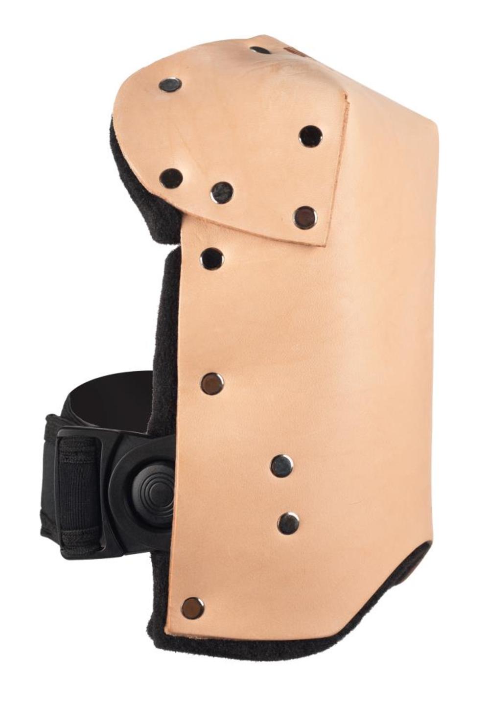 Alta Industries Leather Deluxe Knee Pad with Neoprene Strap - Ascmtools