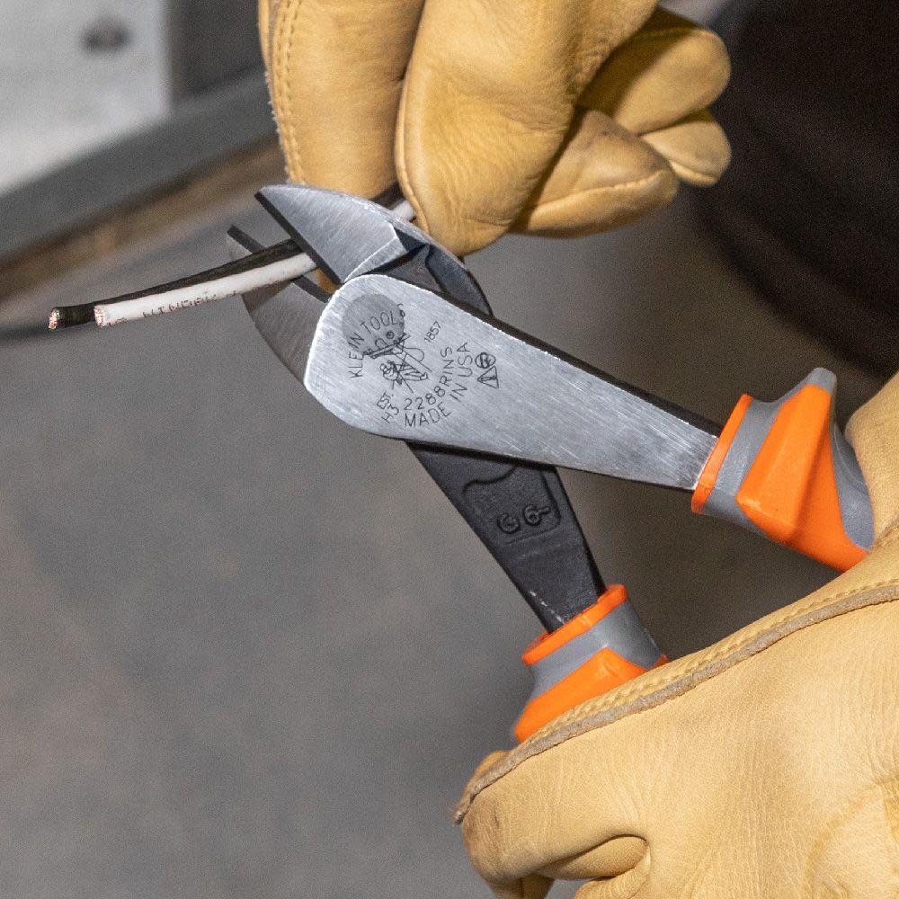 Klein Tools 8″ Insulated Diagonal Pliers - Ascmtools