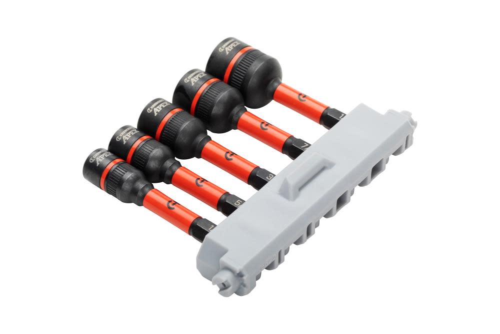 Crescent APEX Bolt Biter Impact Nut Extractor and Driver Set 5pc - Ascmtools