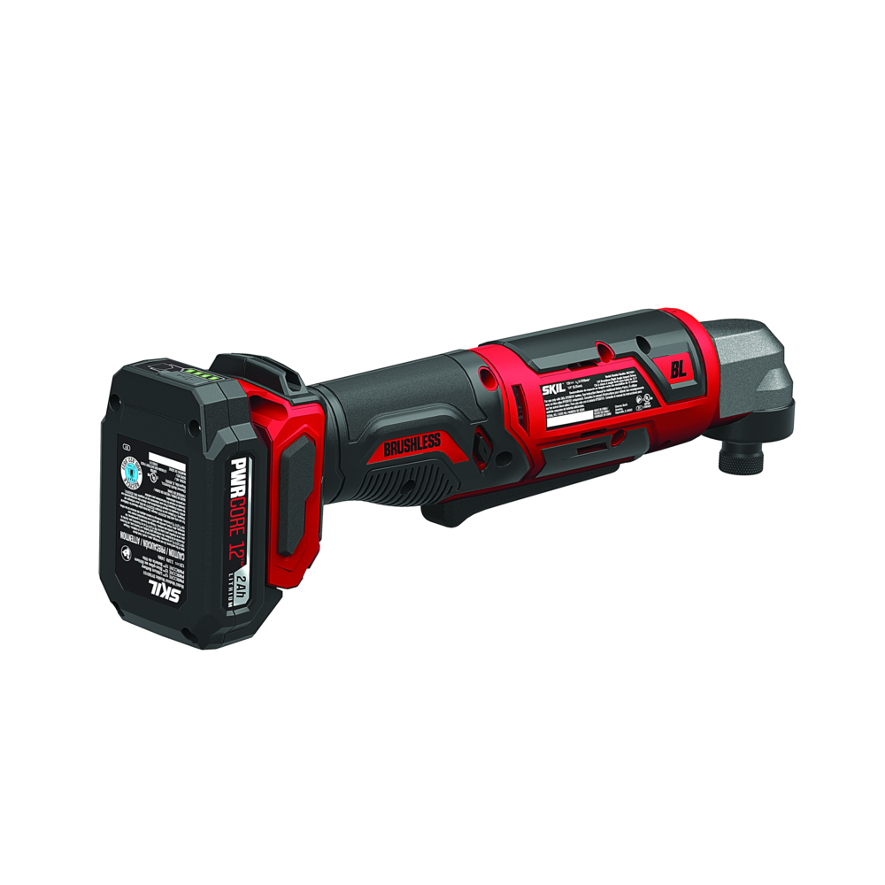 SKIL 12V 1/4” Hex Right Angle Impact Driver with Battery & PWRJUMP - Ascmtools