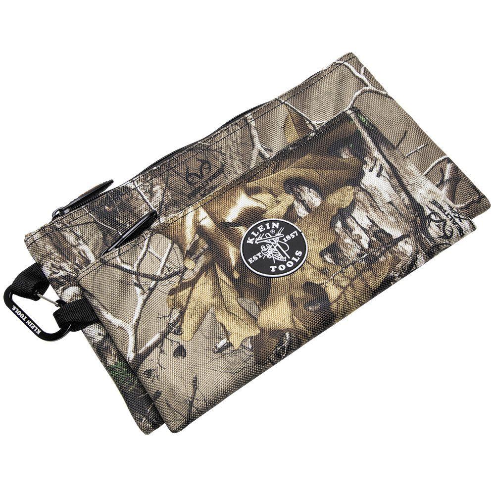 Klein Tools Camo Zipper Bags 2-Pack - Ascmtools