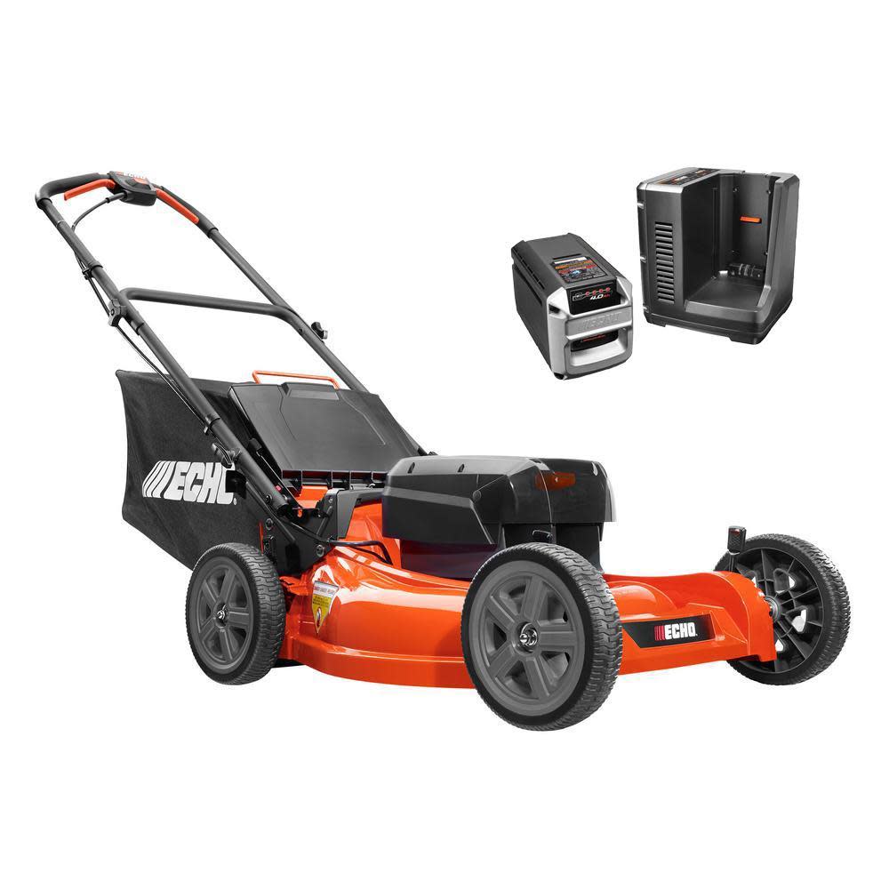 Echo 58V 21″ Cordless Lawn Mower Kit with Battery & Charger - Ascmtools
