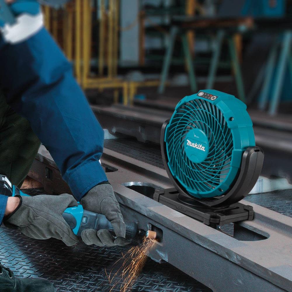 Makita 12V Max CXT Lithium-Ion Cordless 7-1/8 In. Fan Tool Only - Ascmtools