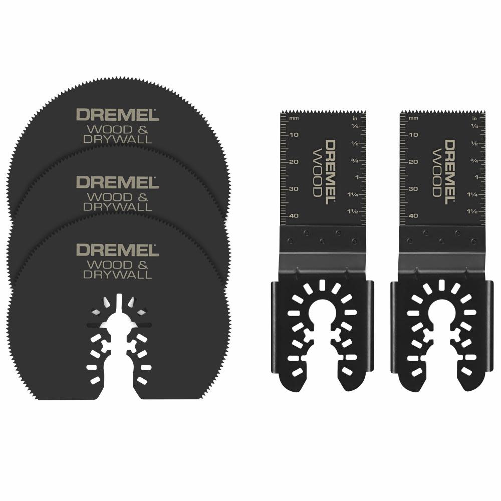 Dremel Cutting Oscillating Blade Assortment - Ascmtools