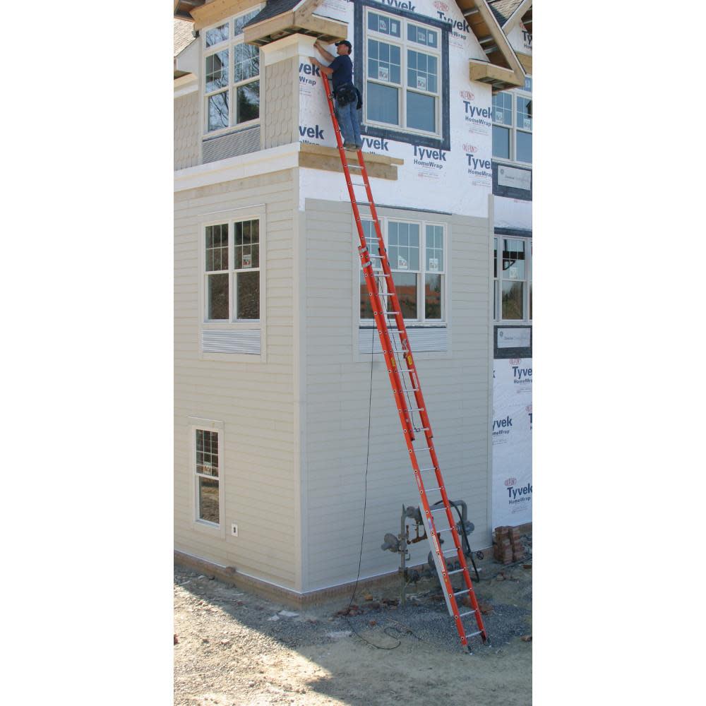 Werner 40 Ft. Type IA Fiberglass Extension Ladder - Ascmtools