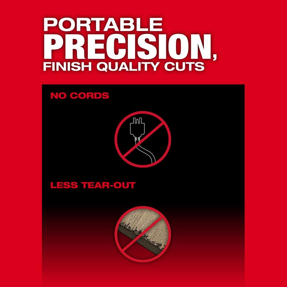 Milwaukee M18 FUEL 6 1/2 Plunge Track Saw Bare Tool - Ascmtools