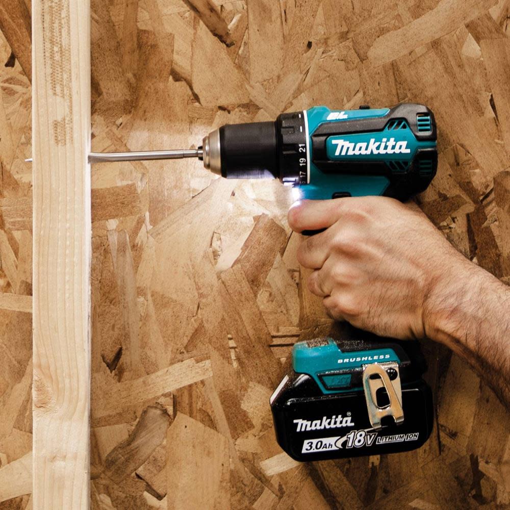 Makita 18V LXT Lithium-Ion Brushless Cordless 2-Pc. Combo Kit (3.0Ah) - Ascmtools