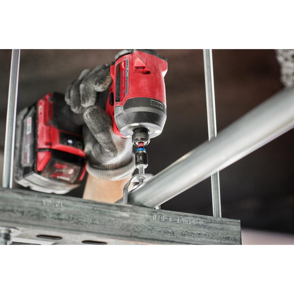 Milwaukee SHOCKWAVE Impact Duty 7/16″ x 6″ Magnetic Nut Driver - Ascmtools