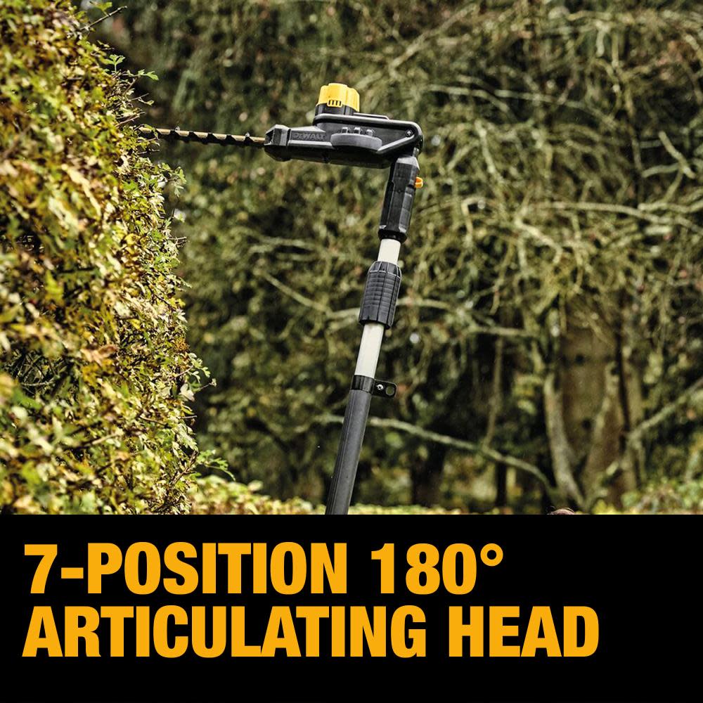 DEWALT 20V MAX* Lithium-Ion Cordless Pole Saw and Pole Hedge Trimmer Combo Kit - Ascmtools