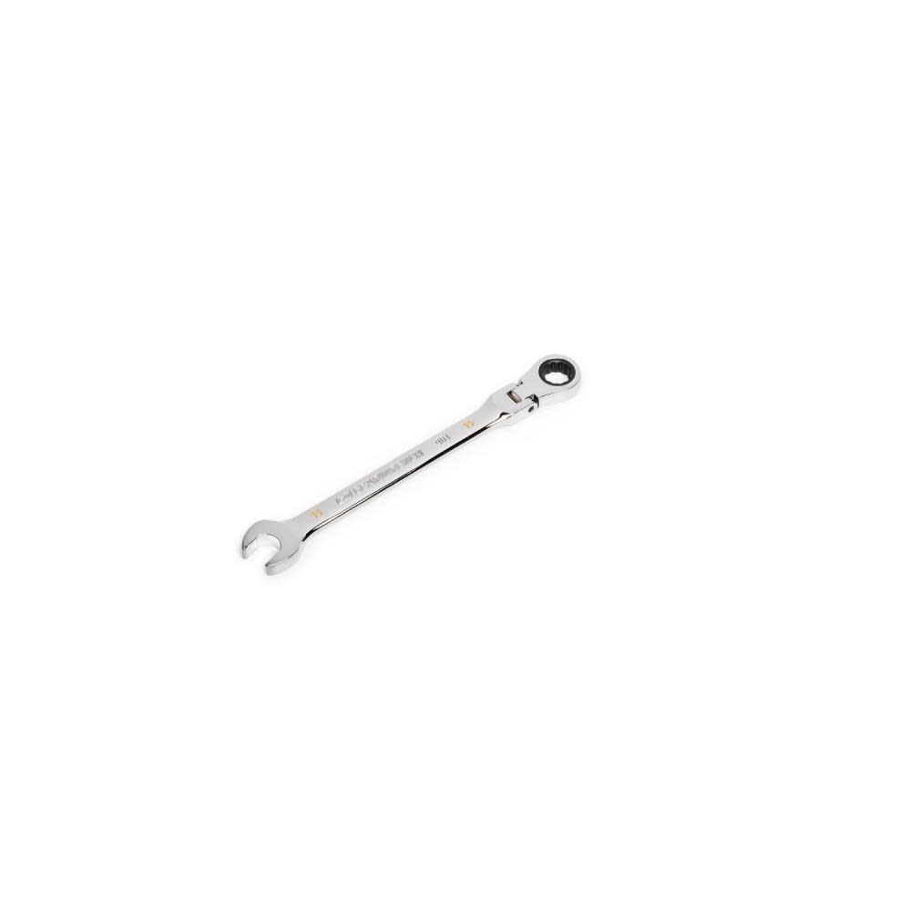 GEARWRENCH 13mm 90T 12 Point Flex Head Ratcheting Combination Wrench - Ascmtools