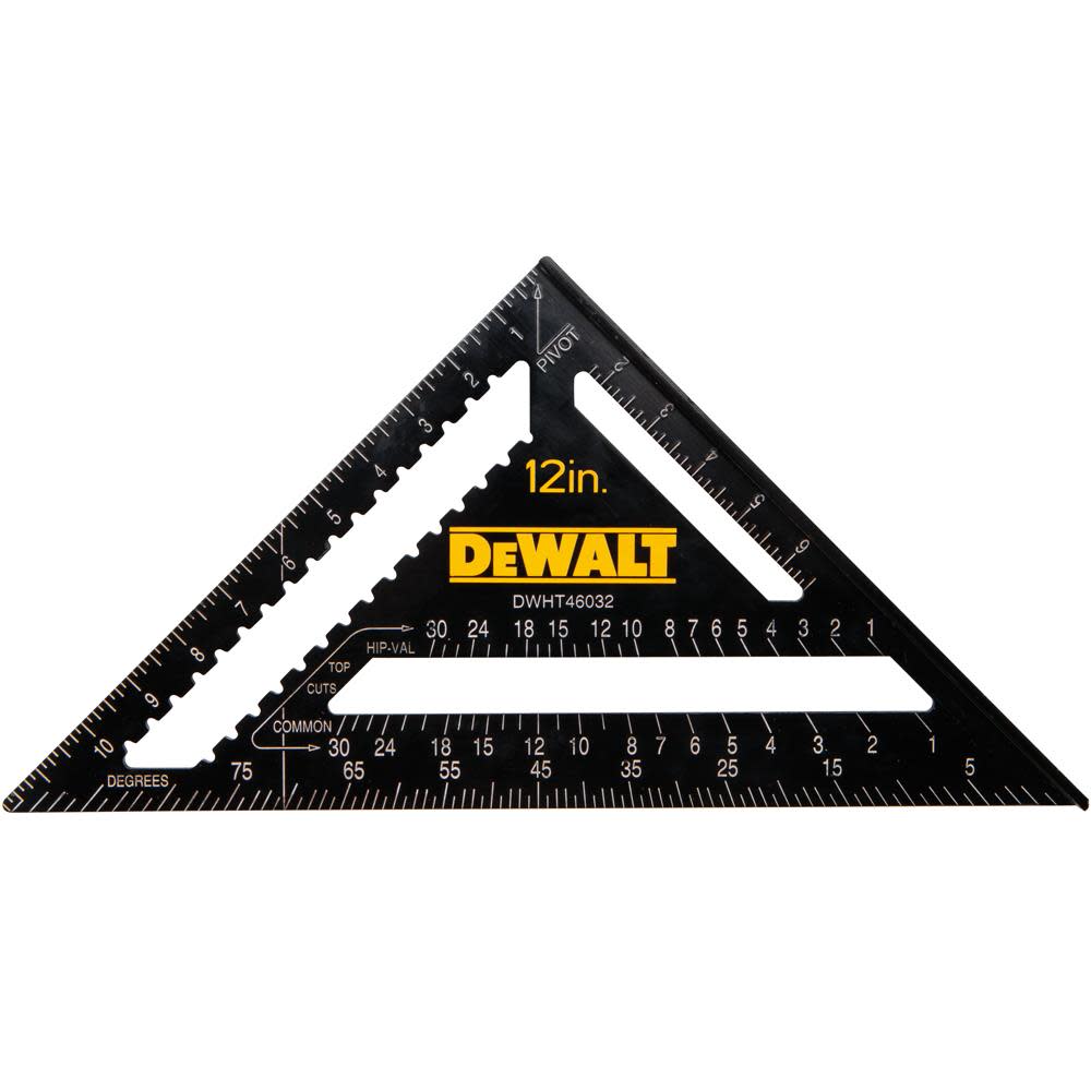 DEWALT 12″ Premium Rafter Square - Ascmtools