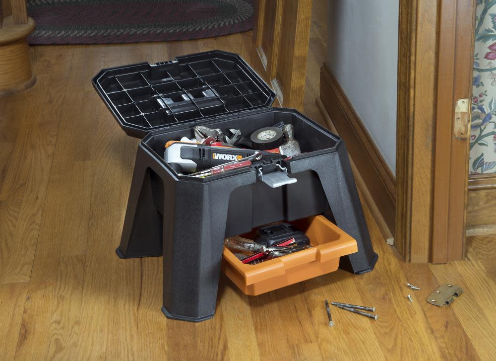 Worx Storage Step Stool - Ascmtools