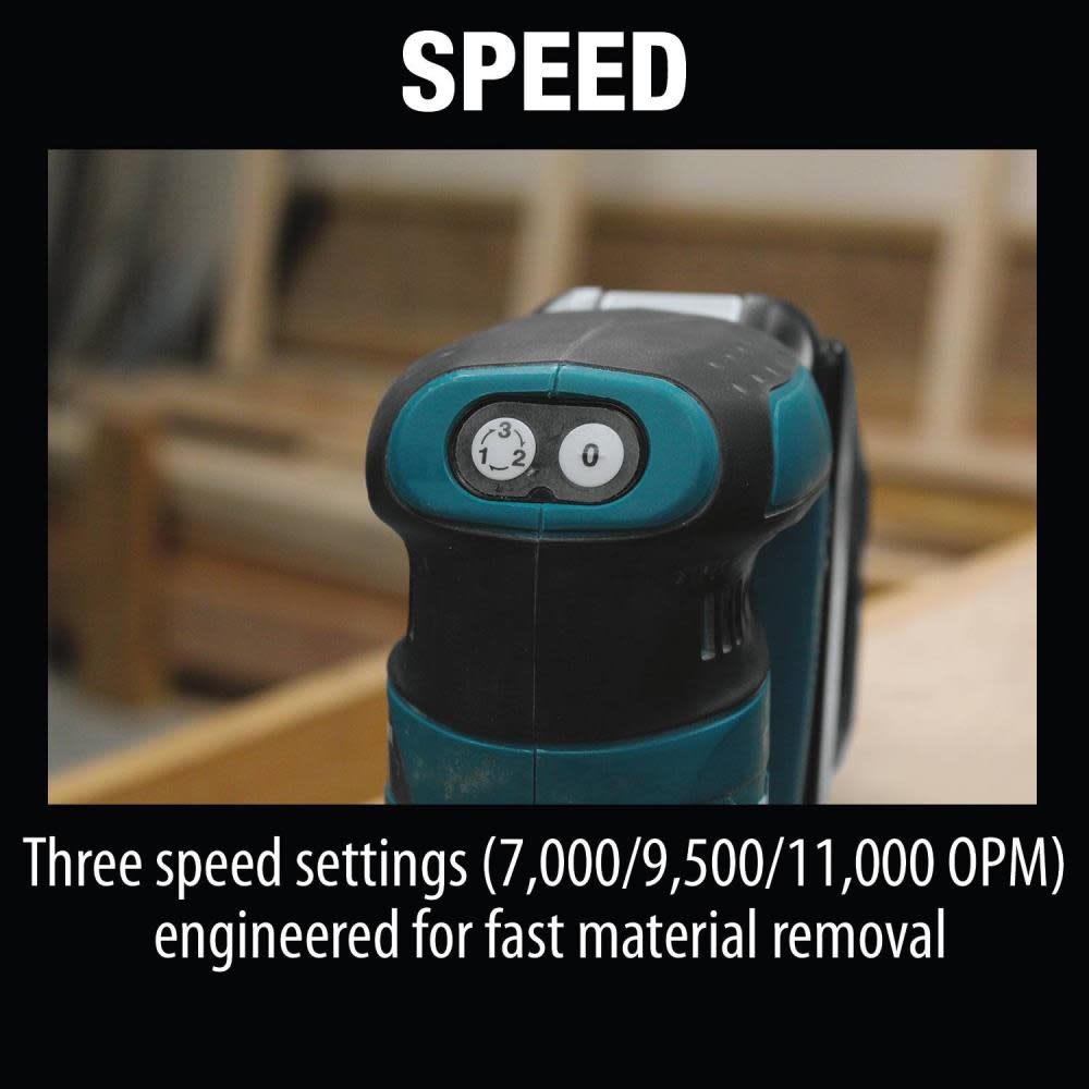 Makita 18V LXT Lithium-Ion Cordless 5 in. Random Orbit Sander (Tool only) - Ascmtools