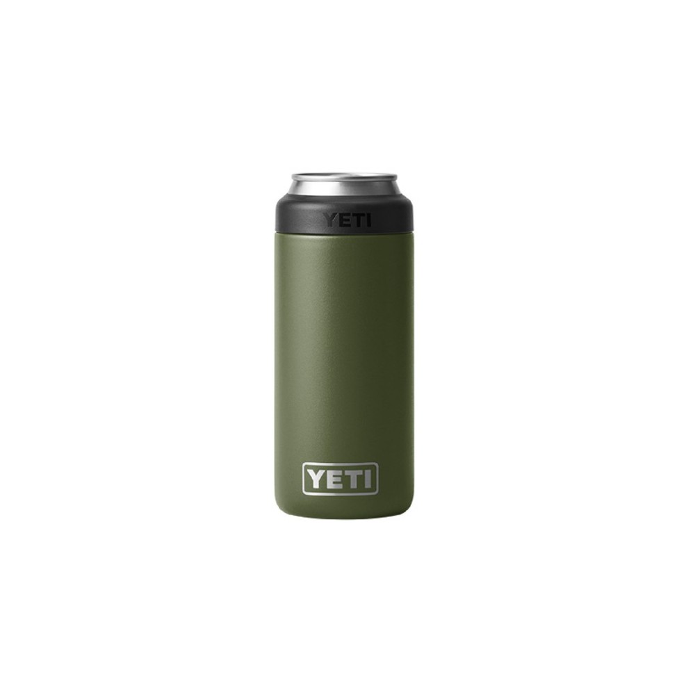 Yeti Rambler 12oz Colster Slim Can Insulator Highlands Olive - Ascmtools