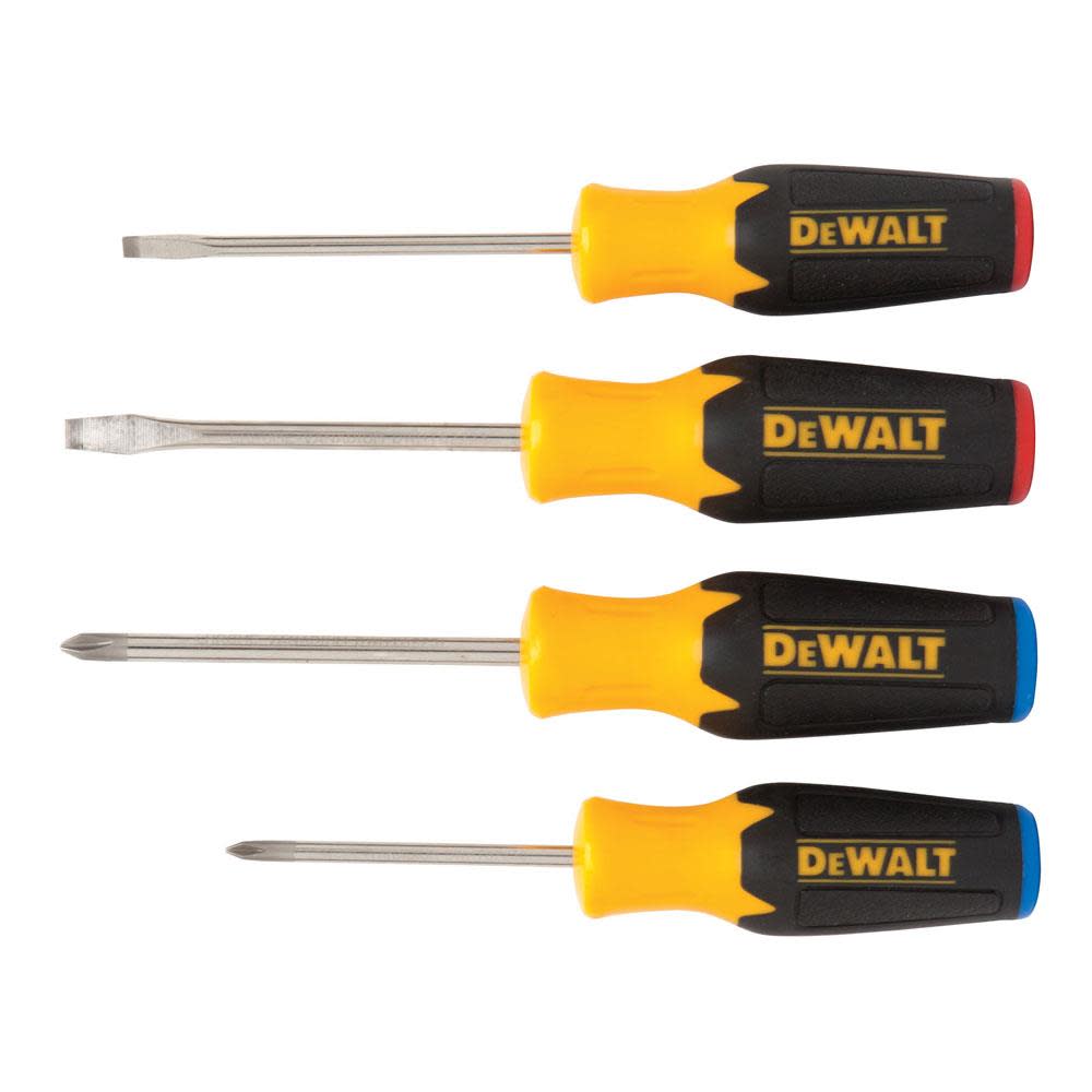 DEWALT 4 Piece Screwdriver Set - Ascmtools