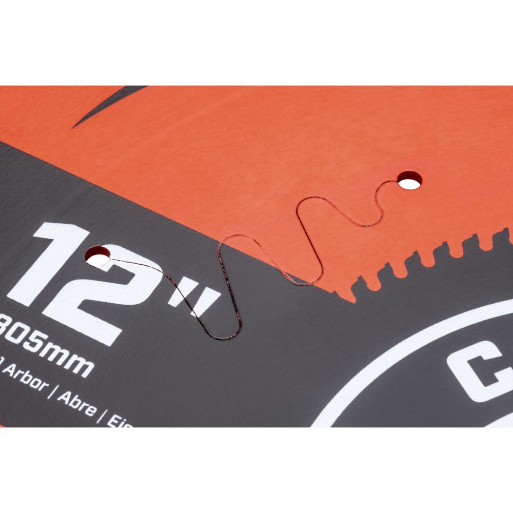 Crescent Circular Saw Blade 12″ x 80 Tooth Fine Cut Fine Finishing - Ascmtools