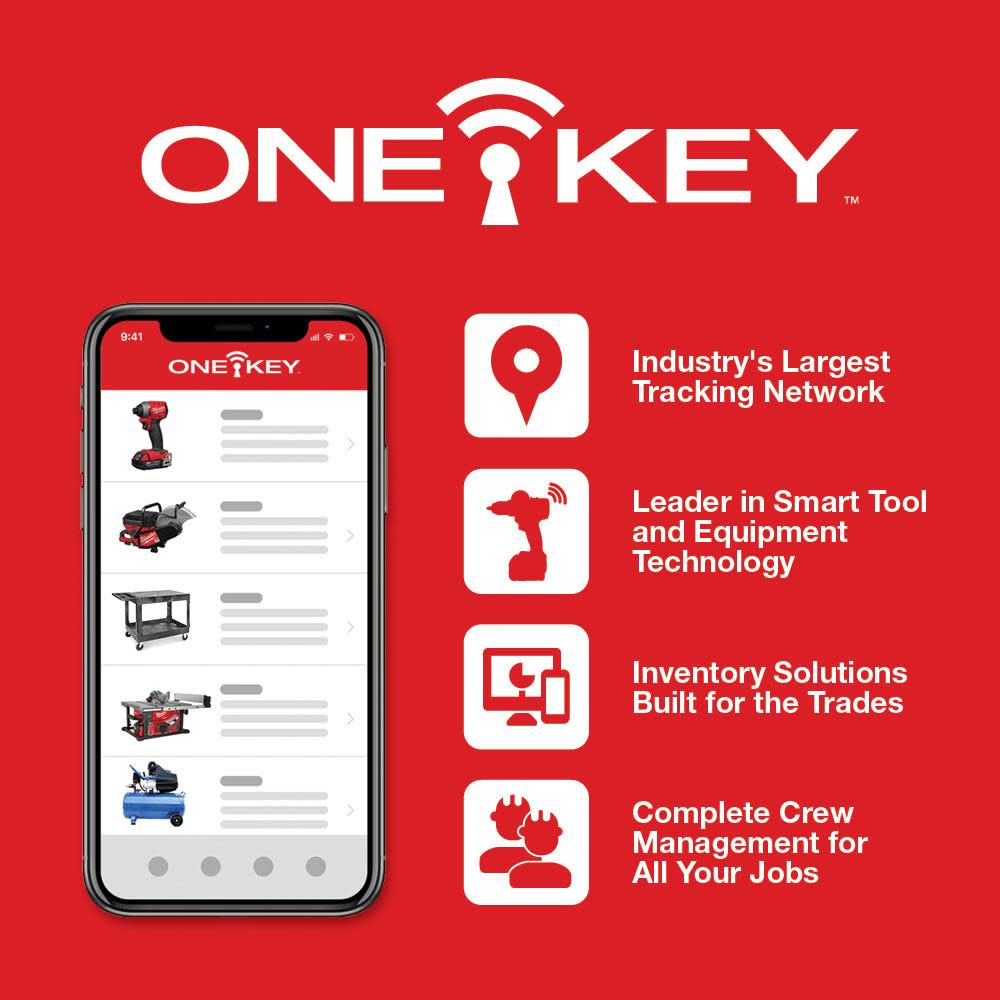 Milwaukee M18 FUEL with ONE-KEY High Torque Impact Wrench 1/2 in. Friction Ring - Ascmtools