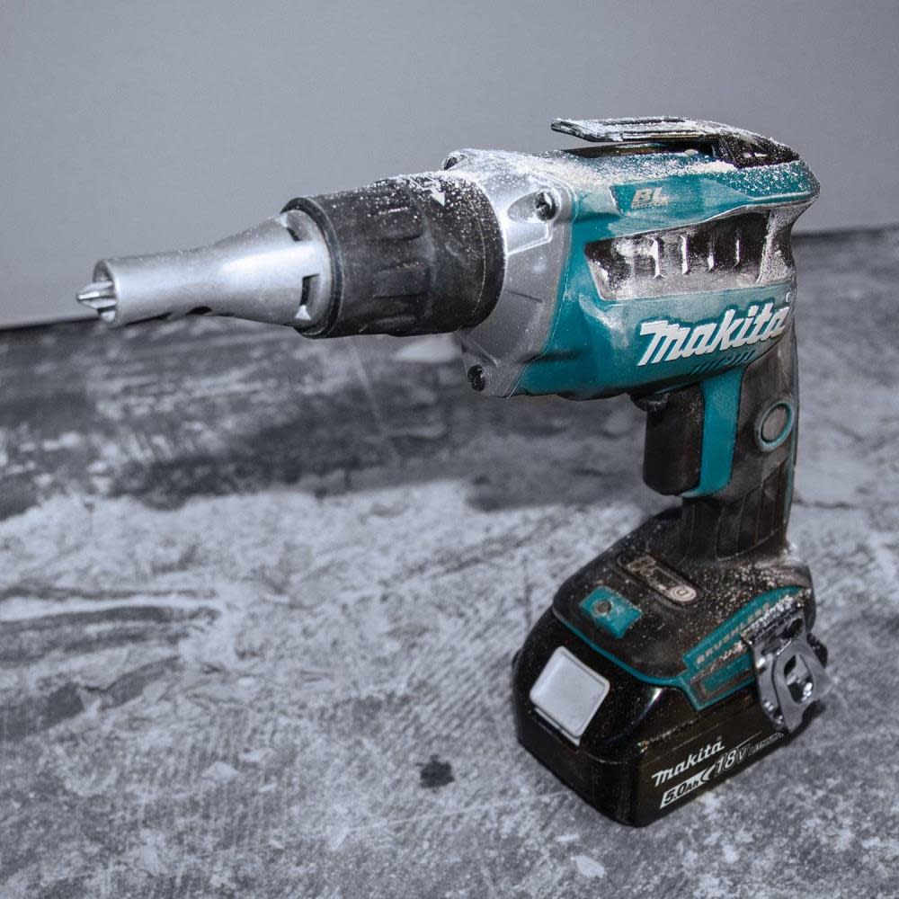 Makita 18V LXT Lithium-Ion Brushless Cordless Drywall Screwdriver Kit (5.0Ah) - Ascmtools