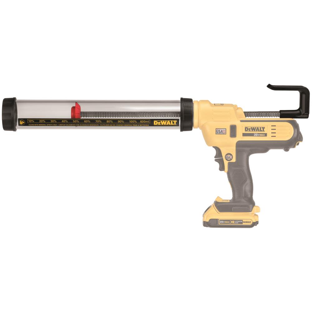 DEWALT 600 mL Clear Sausage Tube Conversion Kit - Ascmtools