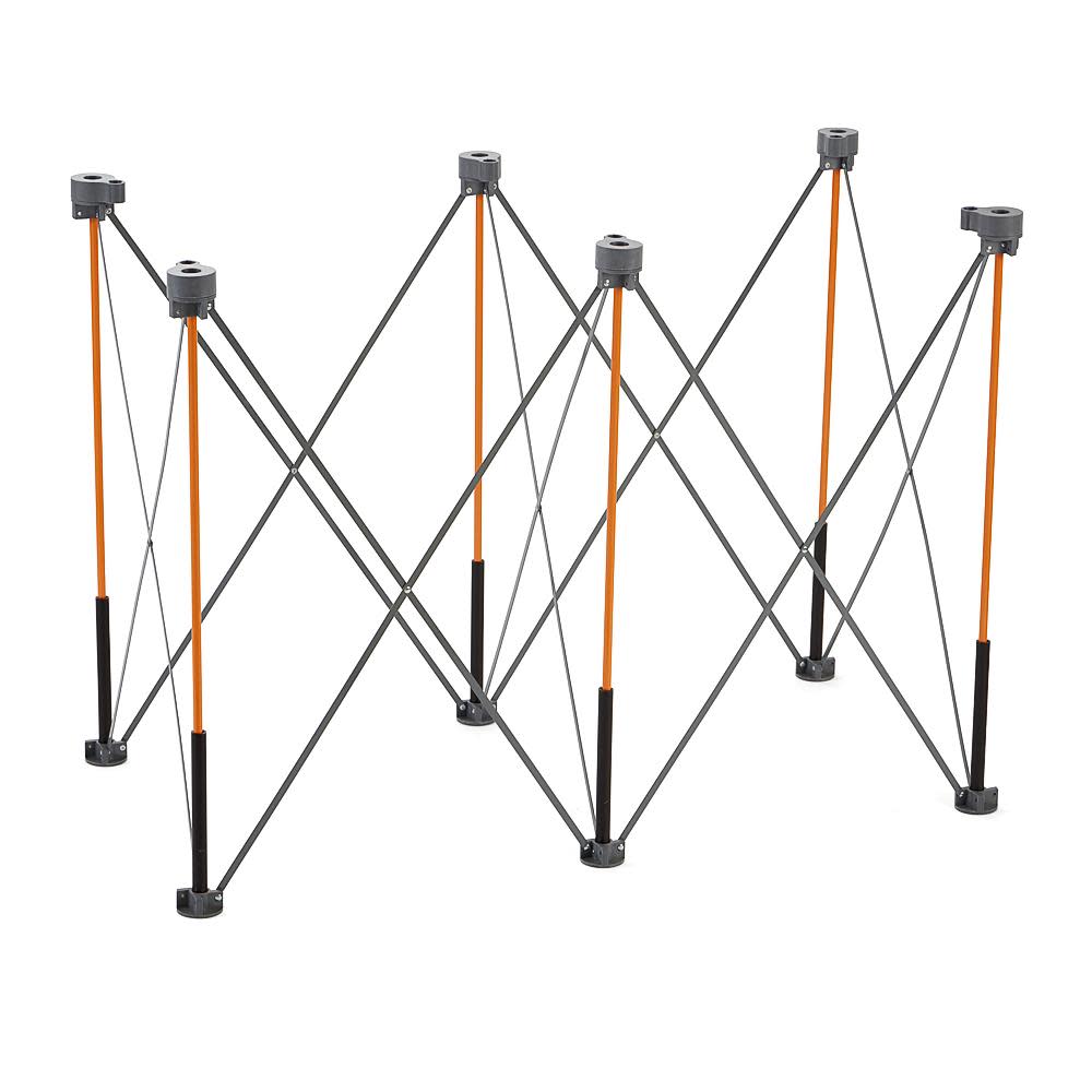 Bora Portamate Tall Centipede Workstand 2ft x 4ft x 36in Tall Unit 4 X-Cups 2 Quick Clamps with Bag - Ascmtools