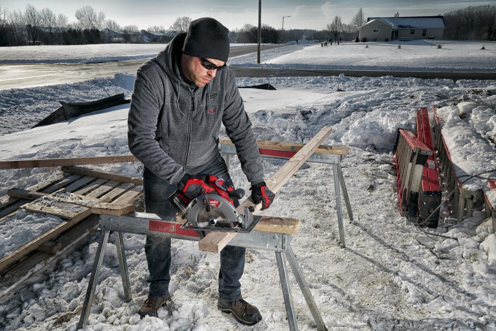 Milwaukee M12 Heated Hoodie Kit L (Gray) - Ascmtools