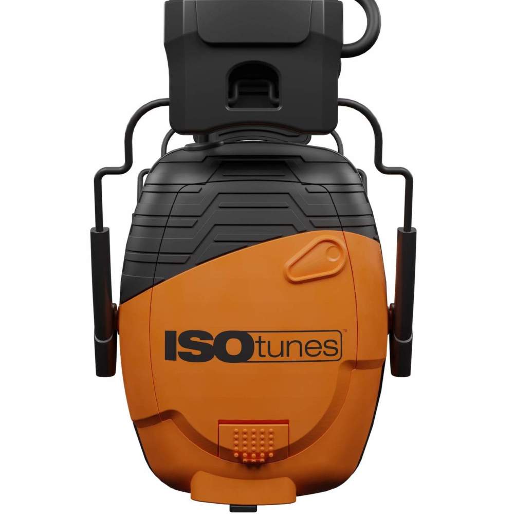 ISOtunes LINK Bluetooth Earmuff Rechargeable 25 dB Safety Orange - Ascmtools