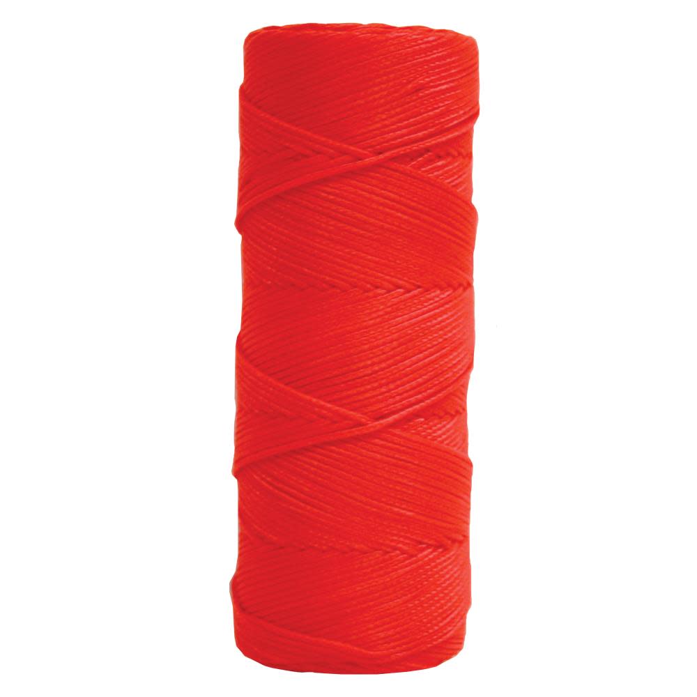 Kraft Tool Co Fluorescent Orange Braided Mason’s Line – 250 Ft. Tube - Ascmtools