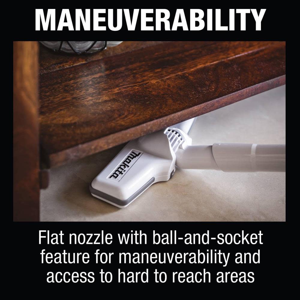 Makita 18V LXT Compact Vacuum Kit with Push Button & Dust Bag - Ascmtools