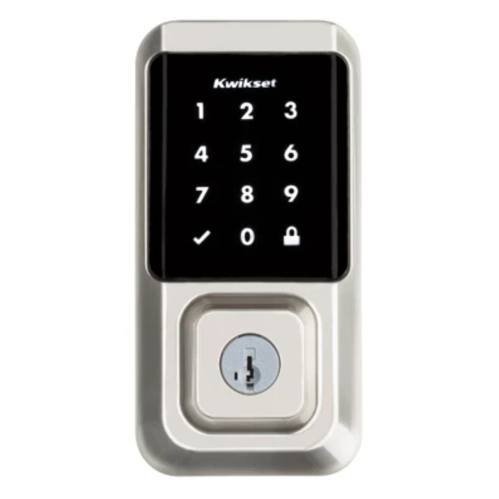 Kwikset Halo Smart Lock Wi Fi Smart Lock Touchscreen Satin Nickel - Ascmtools