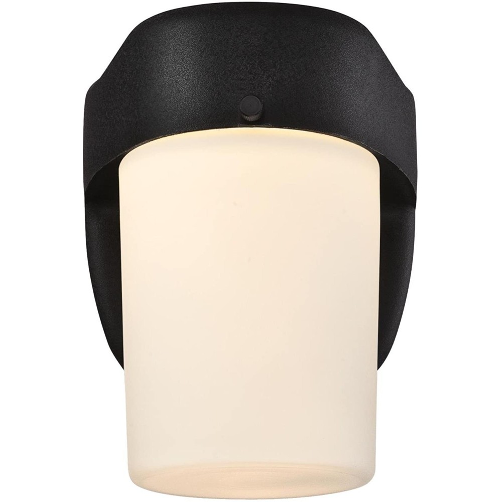 Westinghouse 8W 620 Lumens Black LED Outdoor Wall Light Fixture - Ascmtools