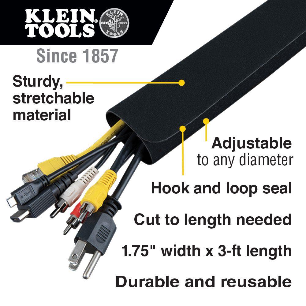 Klein Tools CableManagement Sleeve Set 2pk - Ascmtools