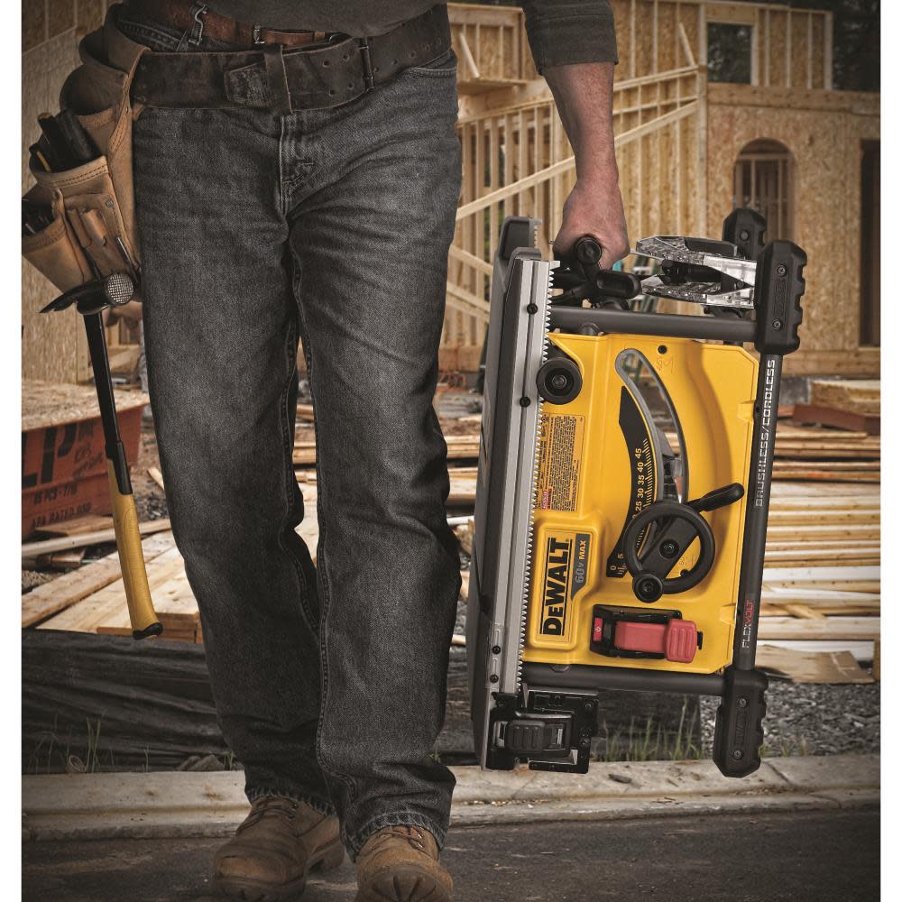 DEWALT FLEXVOLT 60V MAX* 8-1/4In Table Saw Kit - Ascmtools