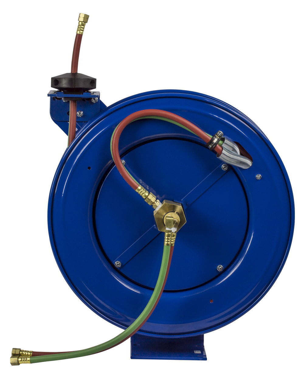 Coxreels Hose Reel Dual Hose Spring Rewind with T Grade Hose 1/4″ ID 50′ 200 PSI - Ascmtools